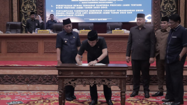 Ranperda RTRW Sah Jadi Peraturan Daerah